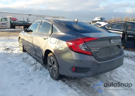 2018 Honda Civic Ex-L z USA, uszkodzony, nr VIN JHMFC1F79JX029967